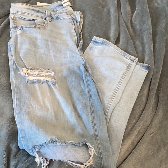 Garage size 9 girlfriend stretch jeans - Picture 1 of 2